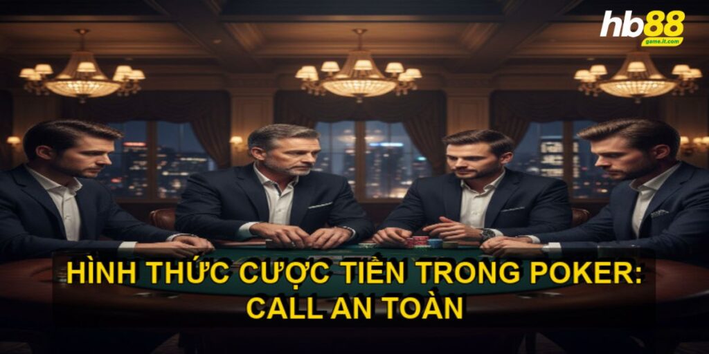 Hình thức cược tiền trong Poker